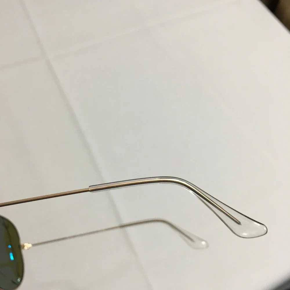 Ray-Ban RB3025 112/4L Aviator Large Metal Sunglasses Gold Blue Frame Only